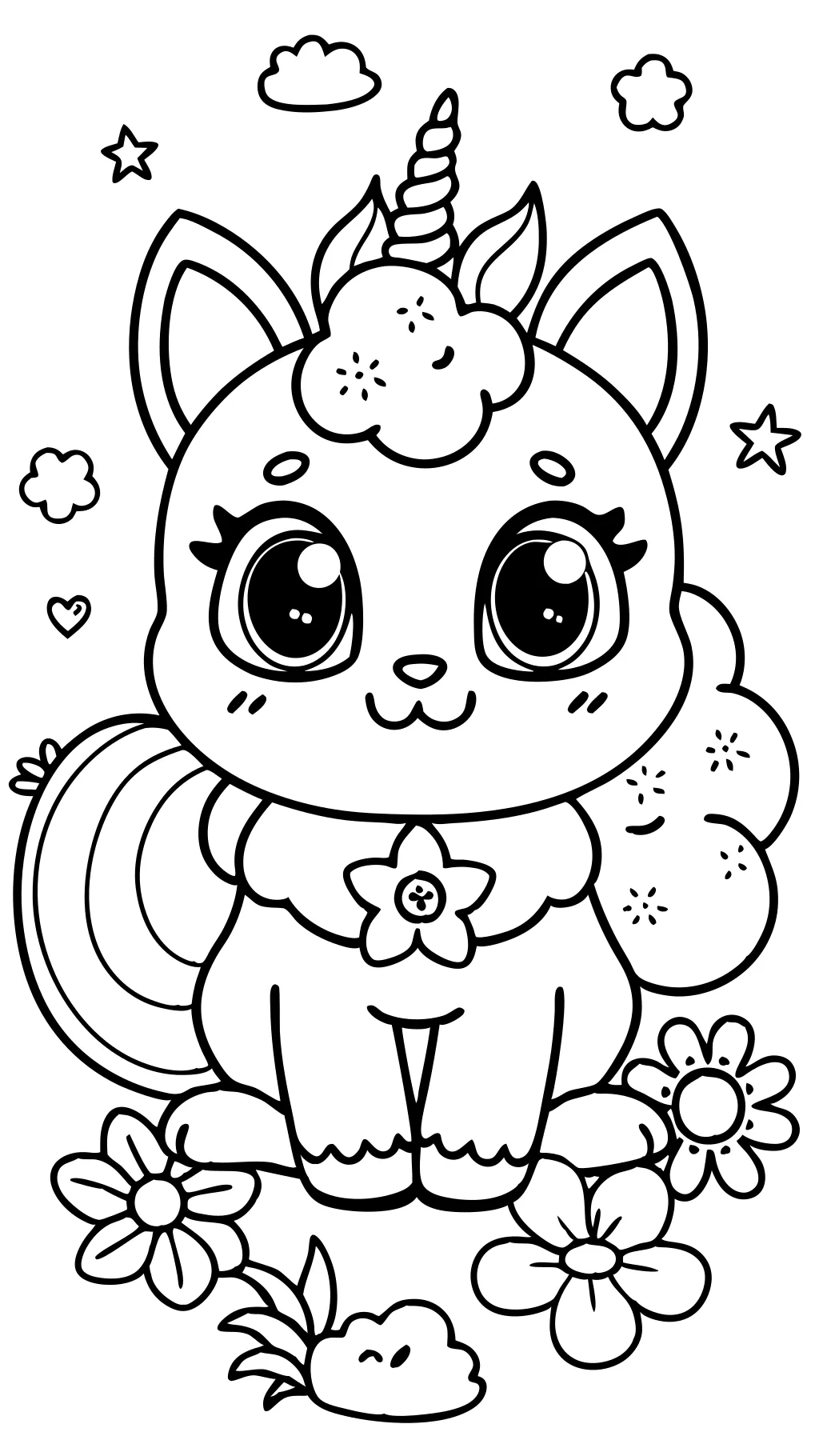 coloriages de choses mignonnes